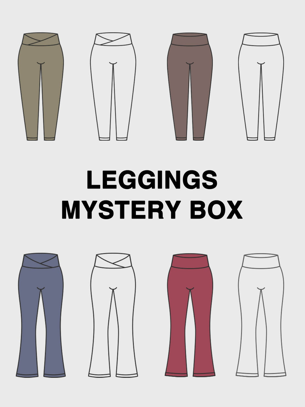 Short Activewear Mystery Bag – Leggings, - AERLO