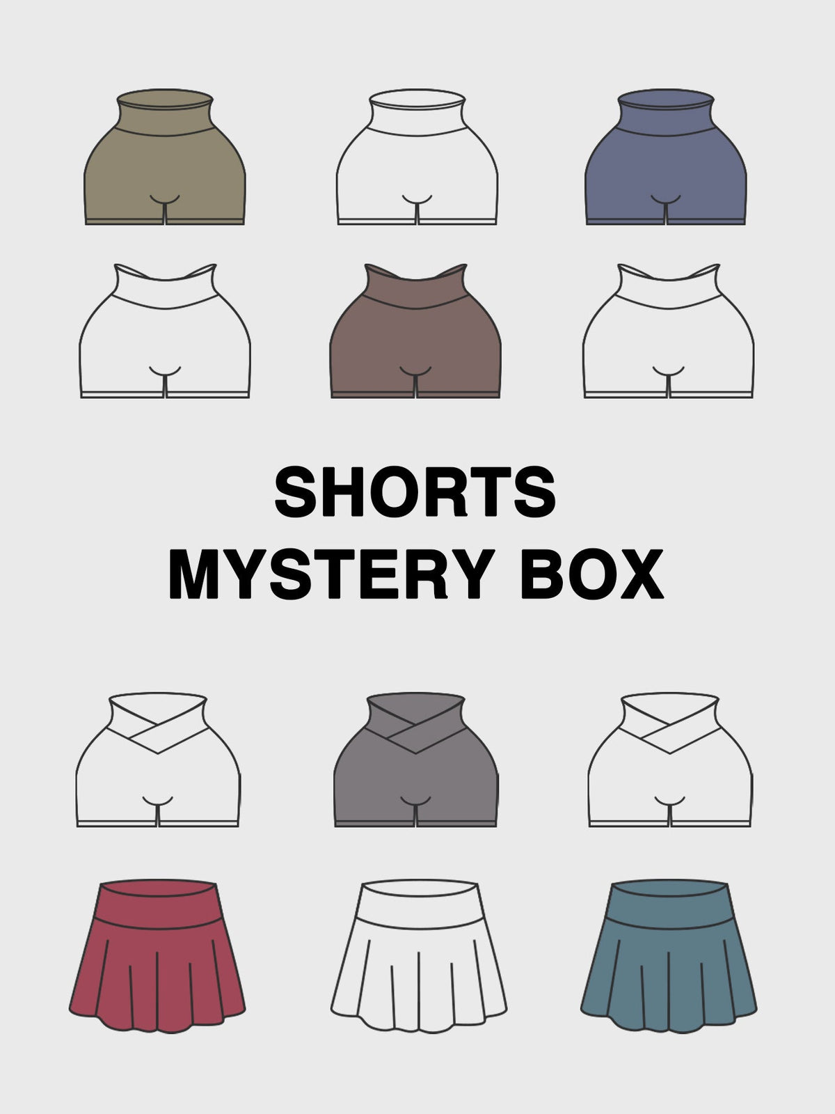 Short Activewear Mystery Bag – Leggings, - AERLO