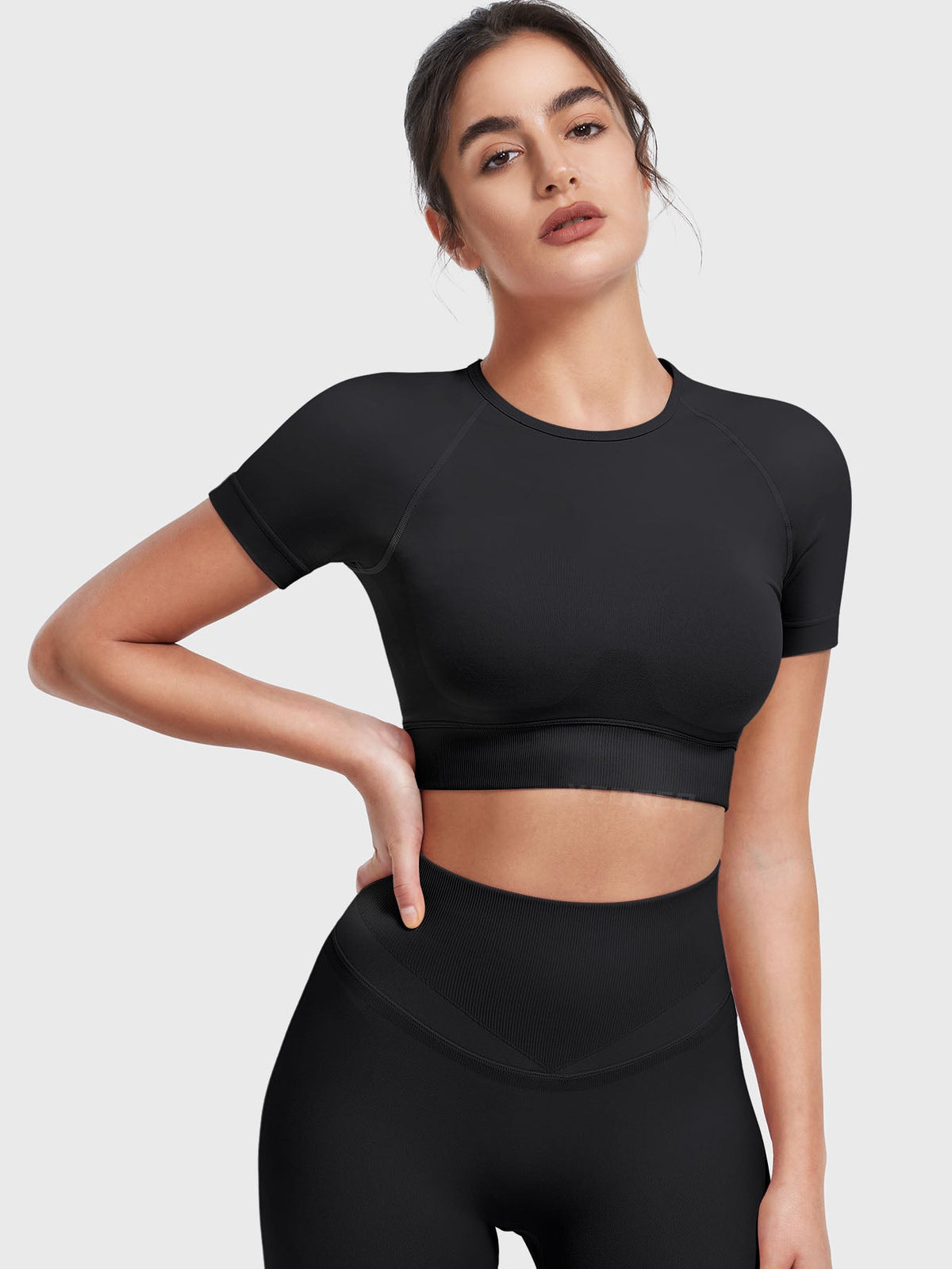 Haut Caliyta SoftHue Crop - AERLO