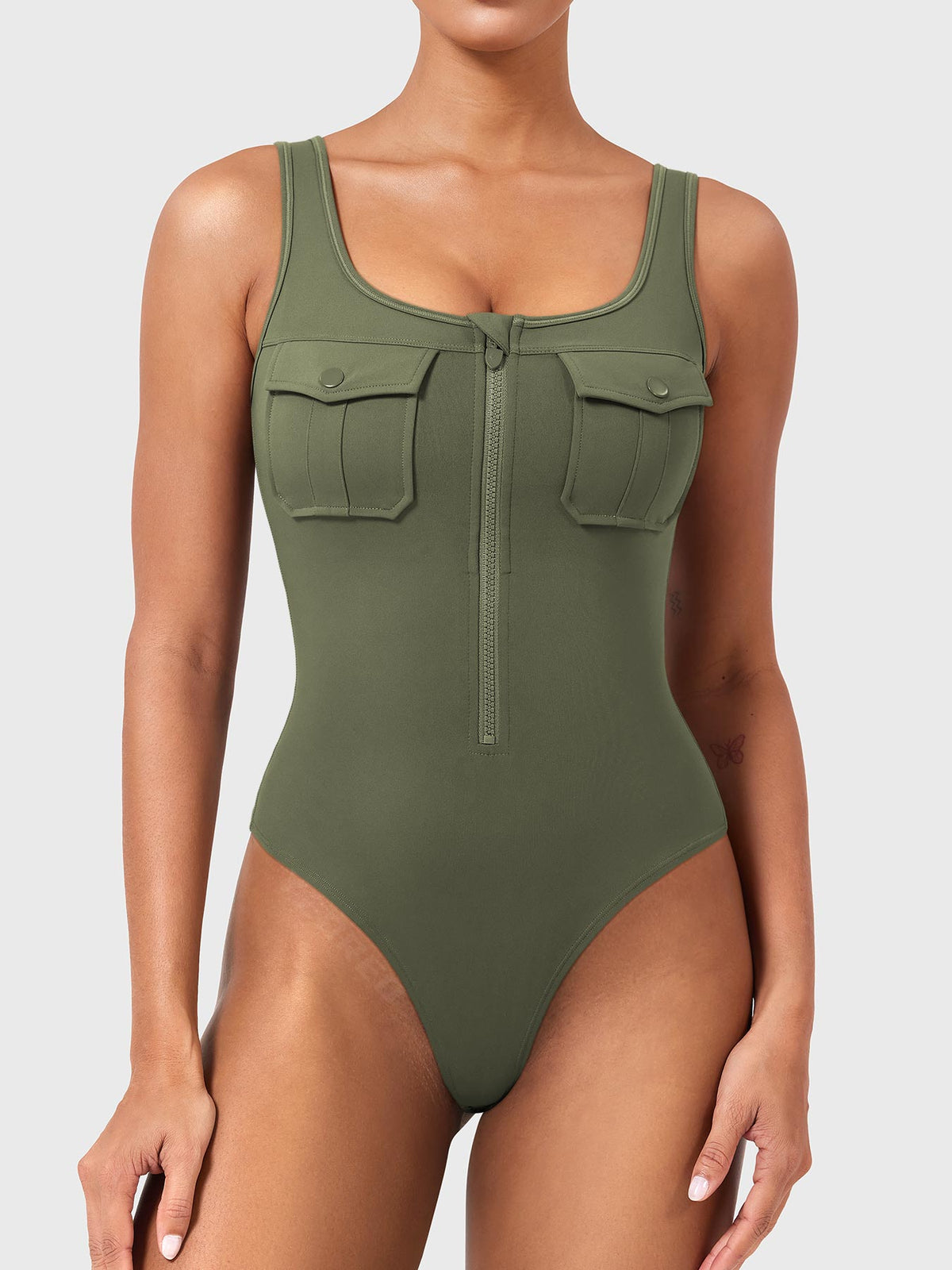 Yvonny CoreFlex Cargo Bodysuit - AERLO