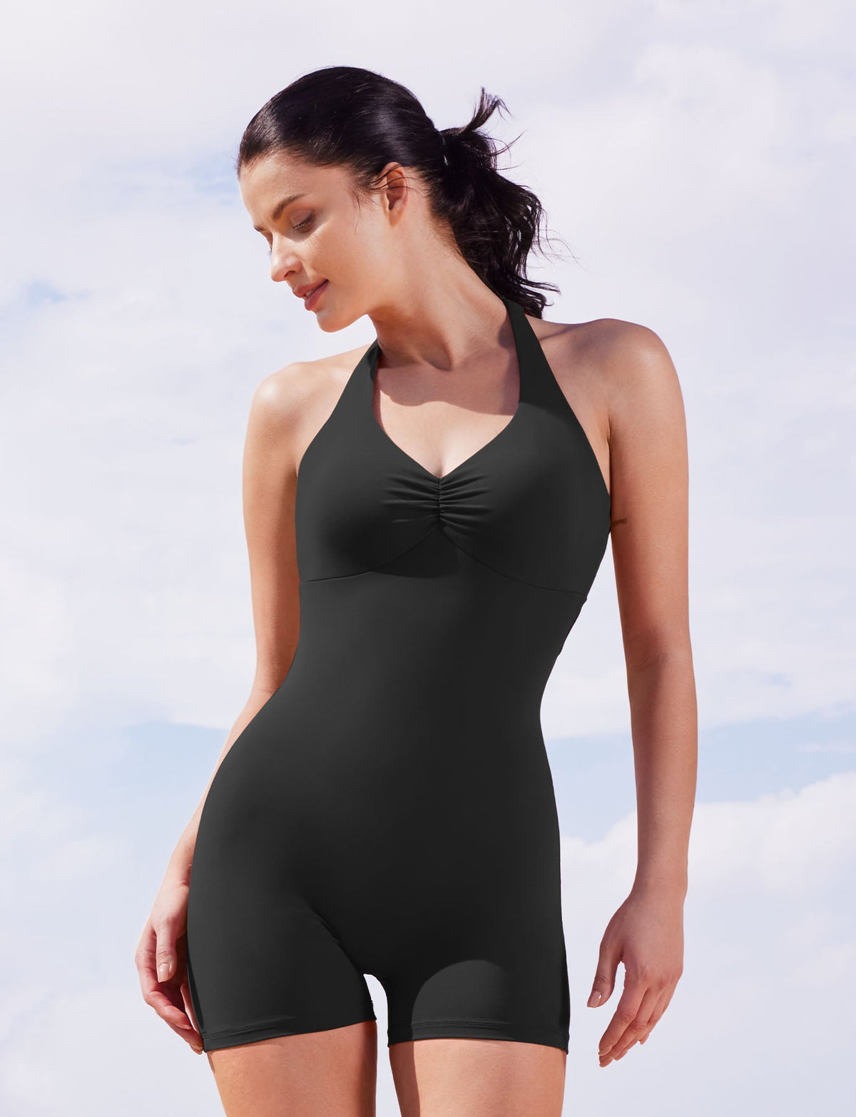 Combishort Joceline Backless Halter - AERLO