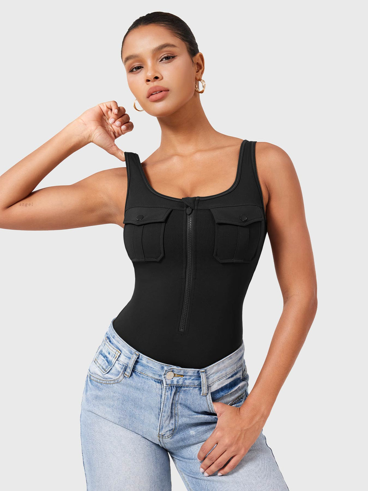 Yvonny CoreFlex Cargo Bodysuit - AERLO