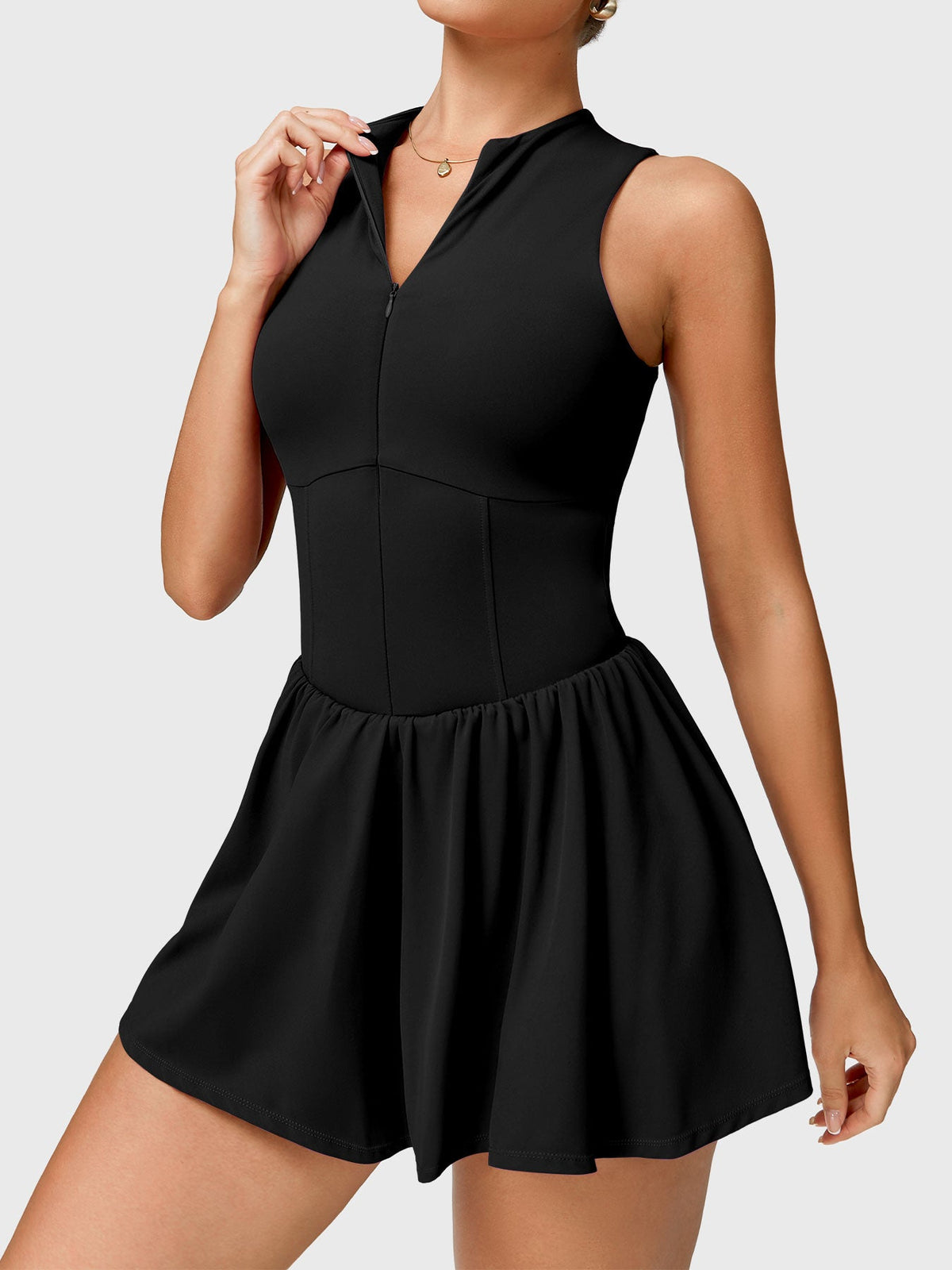 Erica Zipper Tennis Dress - AERLO