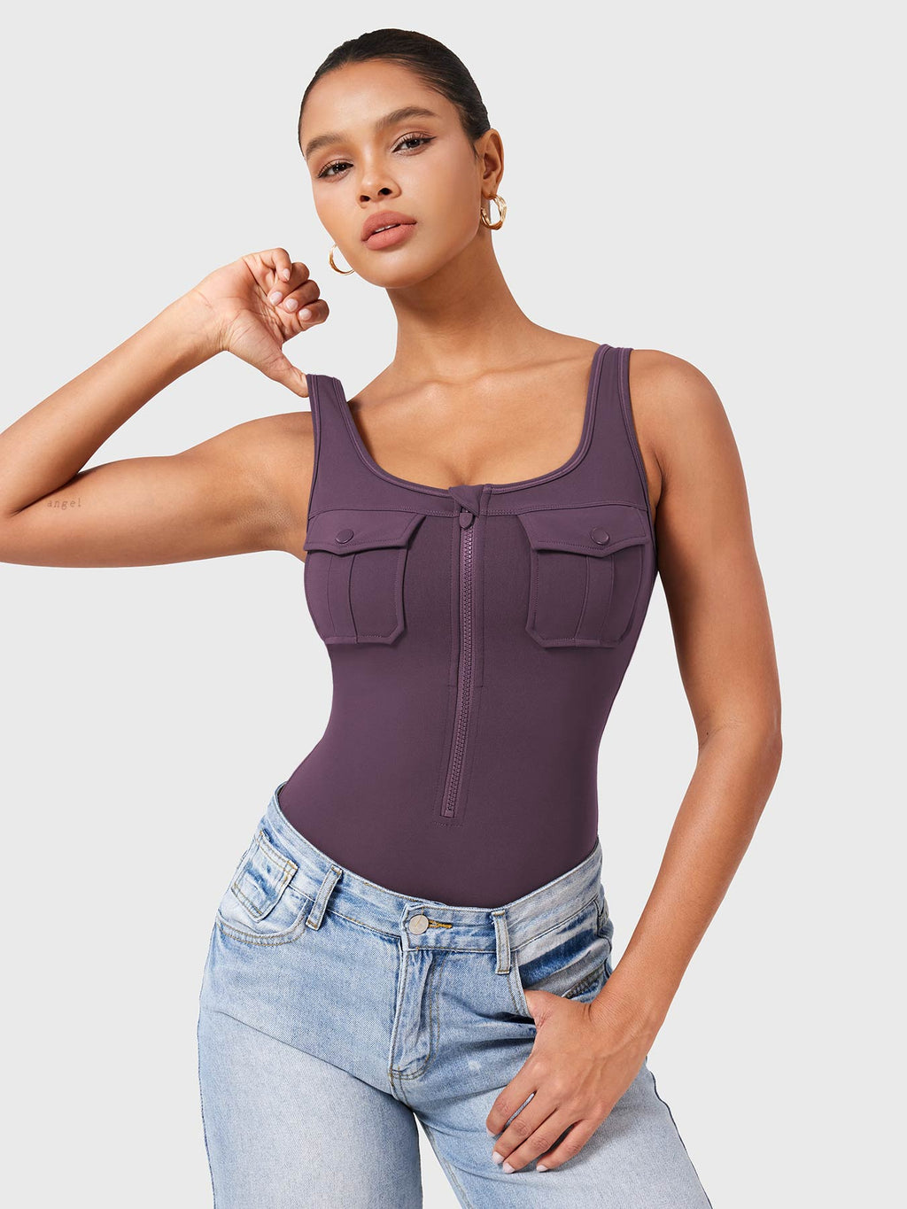 Yvonny CoreFlex Cargo Bodysuit - AERLO