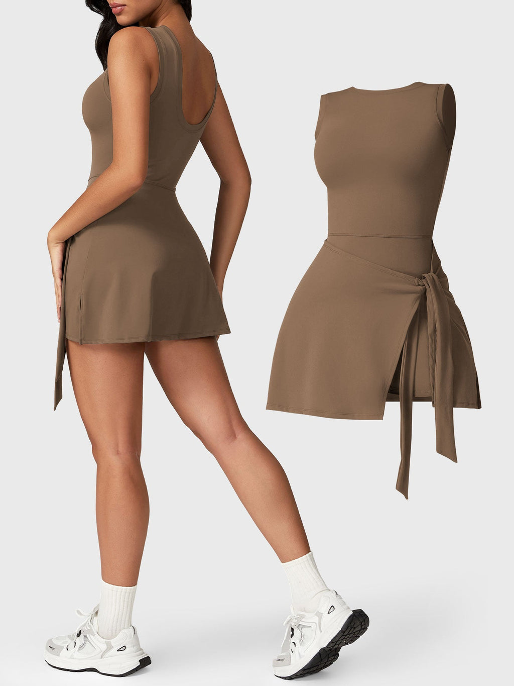 Renee Sleeveless Tennis Dress - AERLO