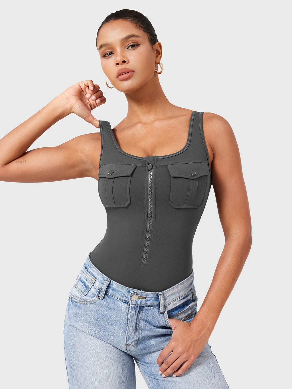 Yvonny CoreFlex Cargo Bodysuit - AERLO