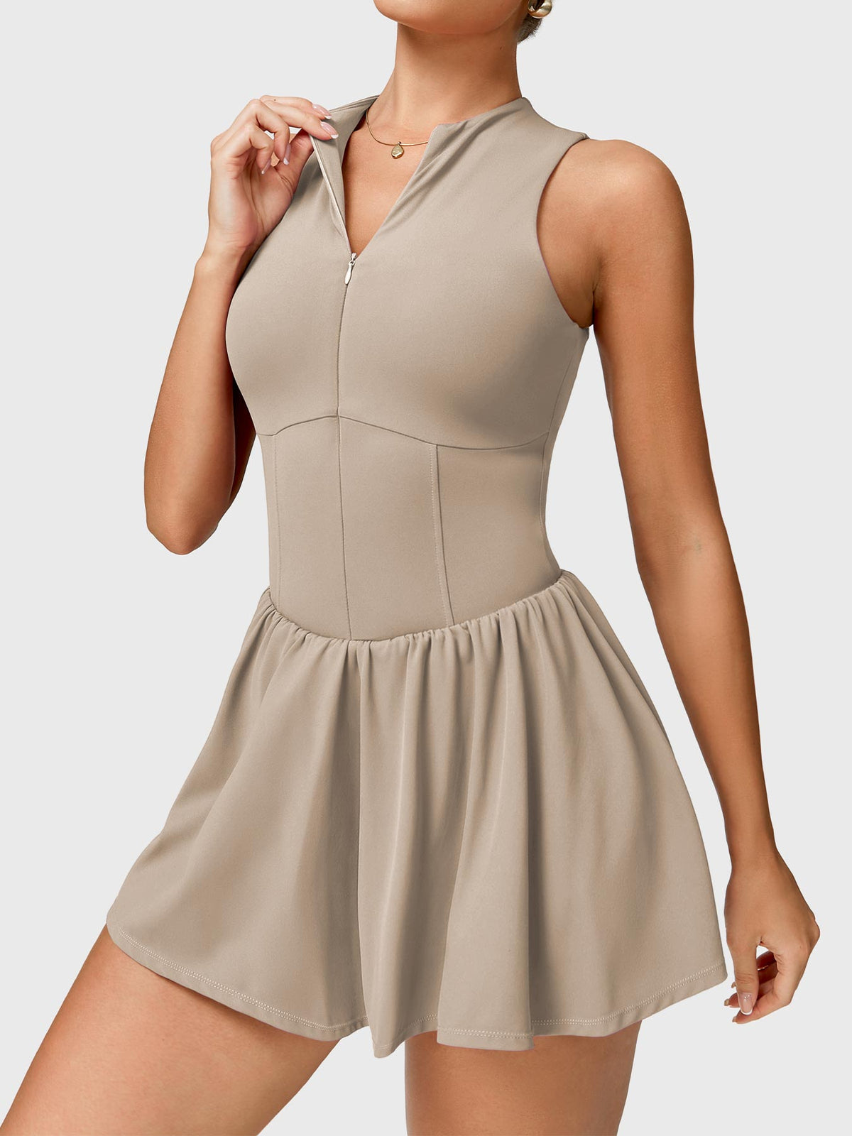 Erica Zipper Tennis Dress - AERLO