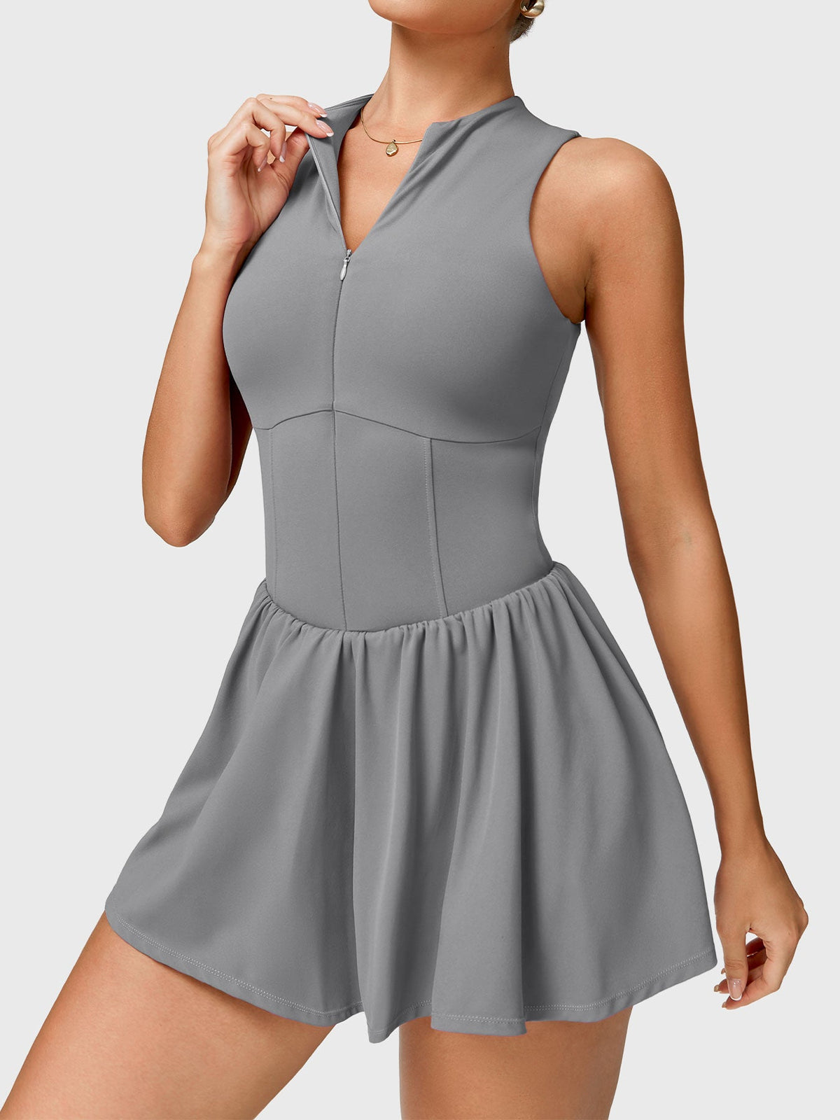 Erica Zipper Tennis Dress - AERLO