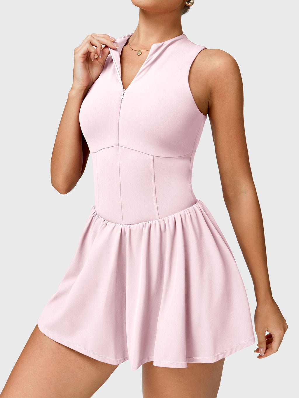 Erica Zipper Tennis Dress - AERLO