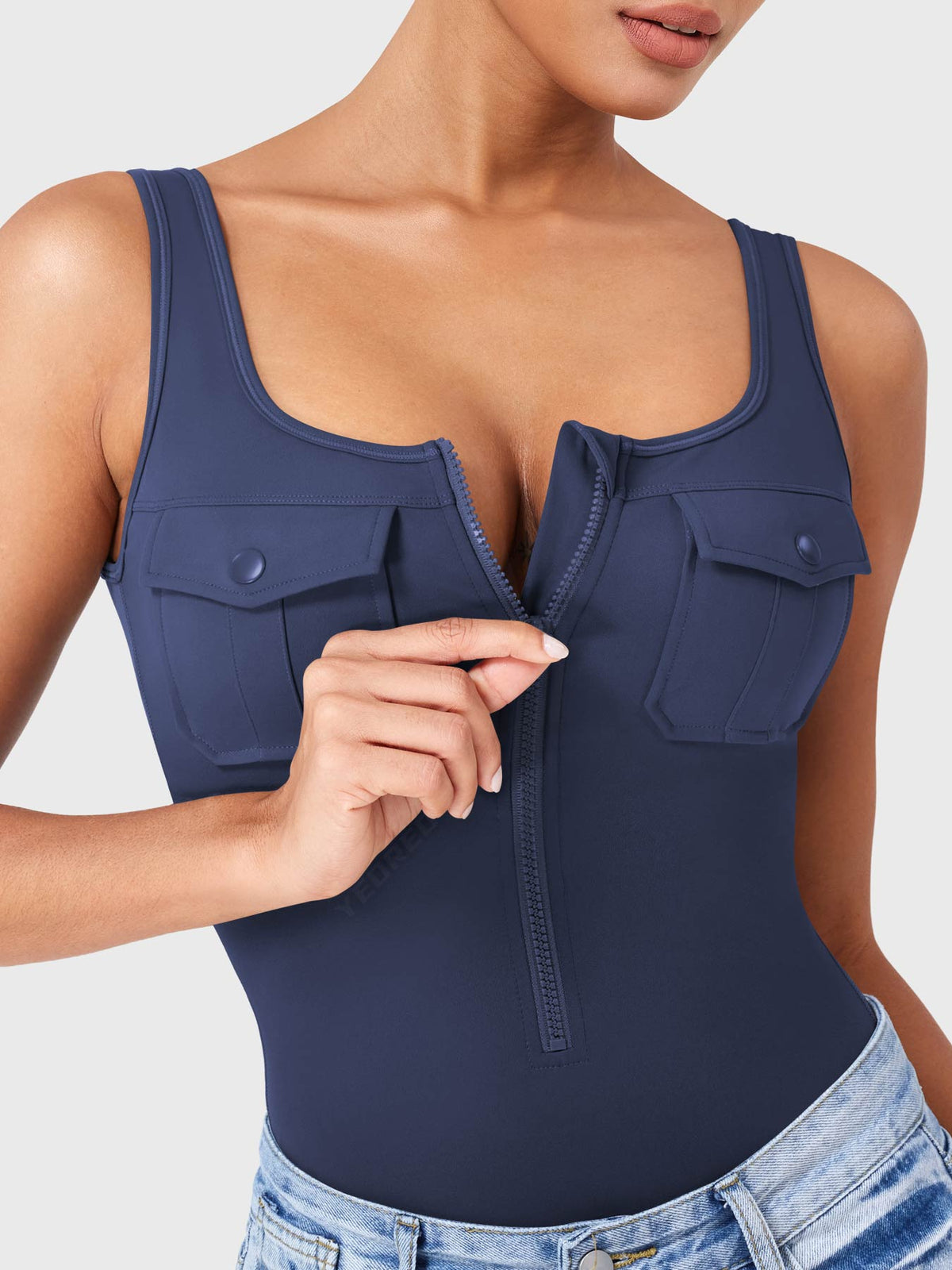 Yvonny CoreFlex Cargo Bodysuit - AERLO