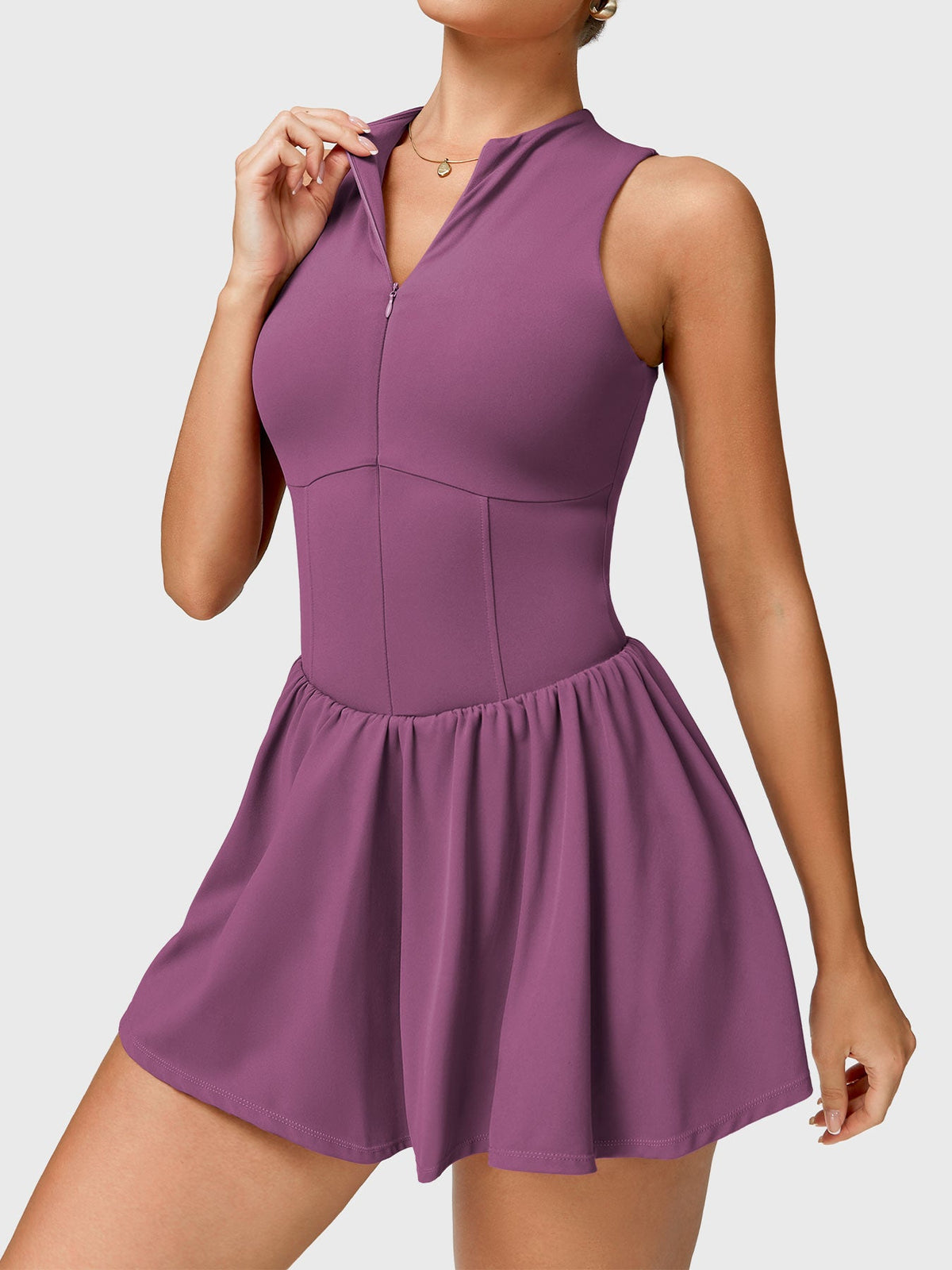 Erica Zipper Tennis Dress - AERLO
