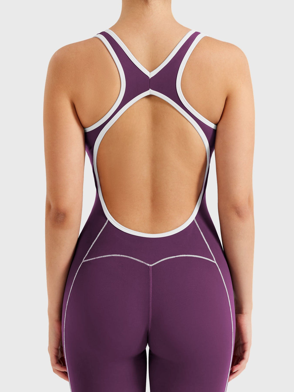 Combinaison Antonia Contrast Trim évasé - AERLO