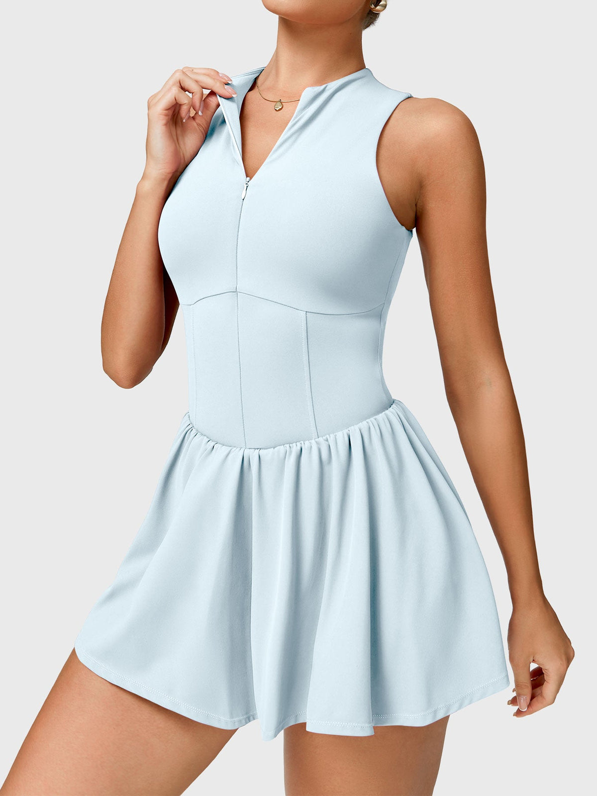 Erica Zipper Tennis Dress - AERLO