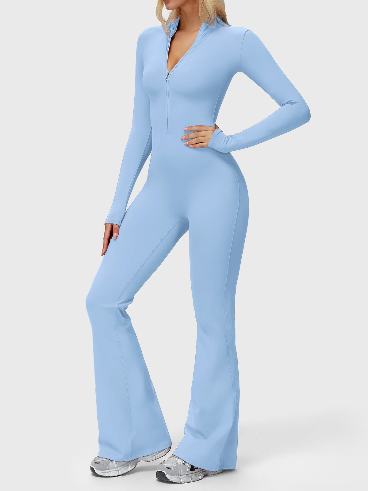 Haut zippé à manches longues Belle - AERLO