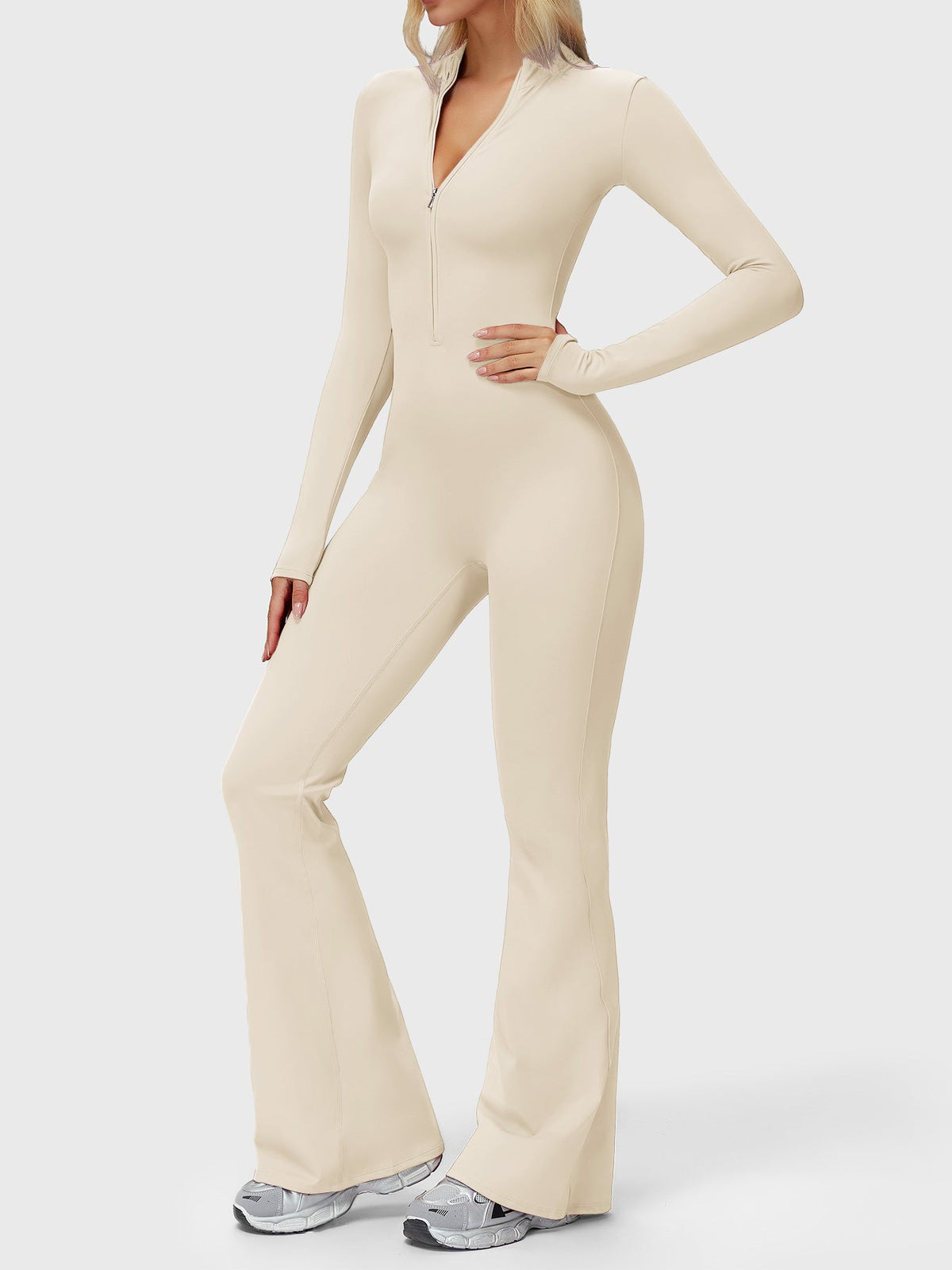 Haut zippé à manches longues Belle - AERLO