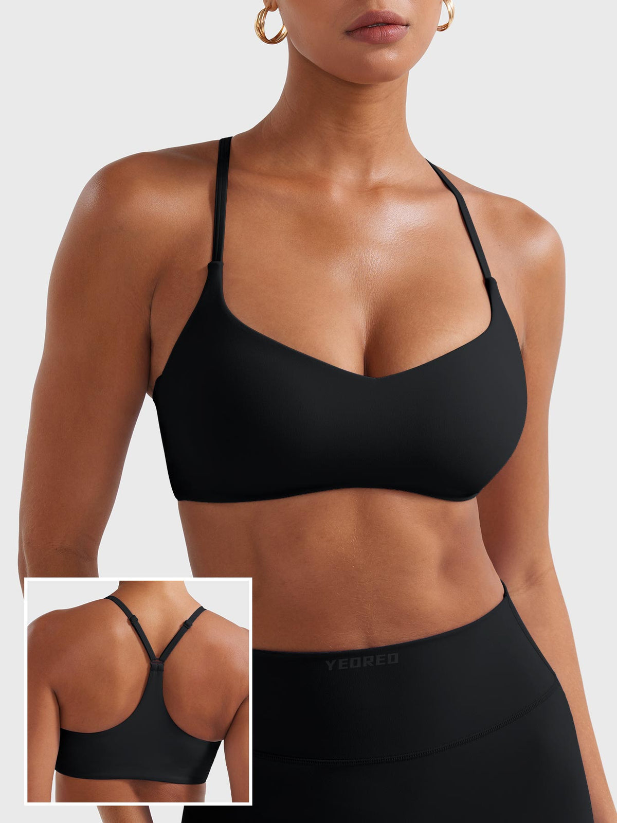 Brassière de sport Paisely Y‑Back - AERLO