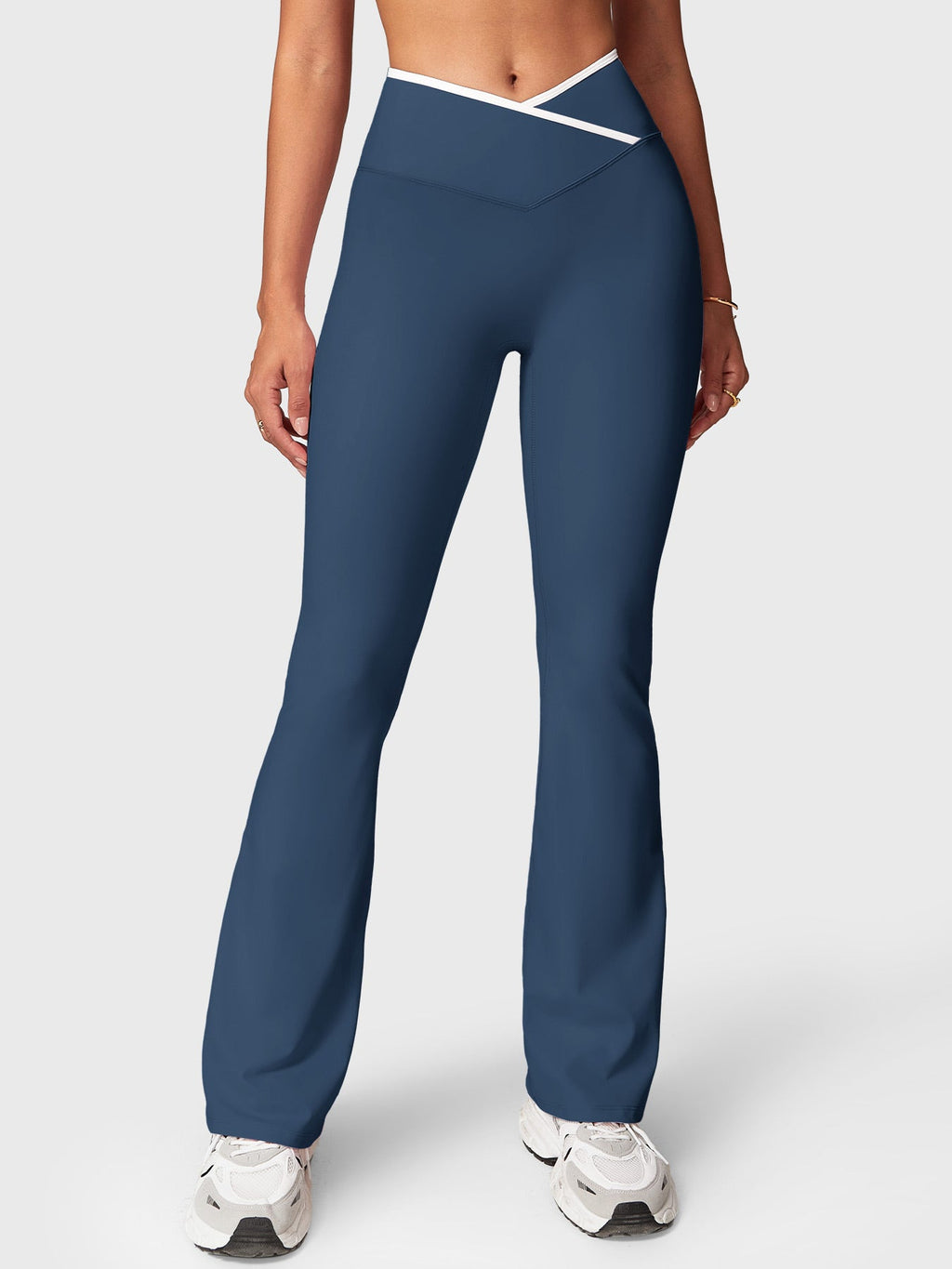 Legging Alberta Contrast Trim évasé - AERLO