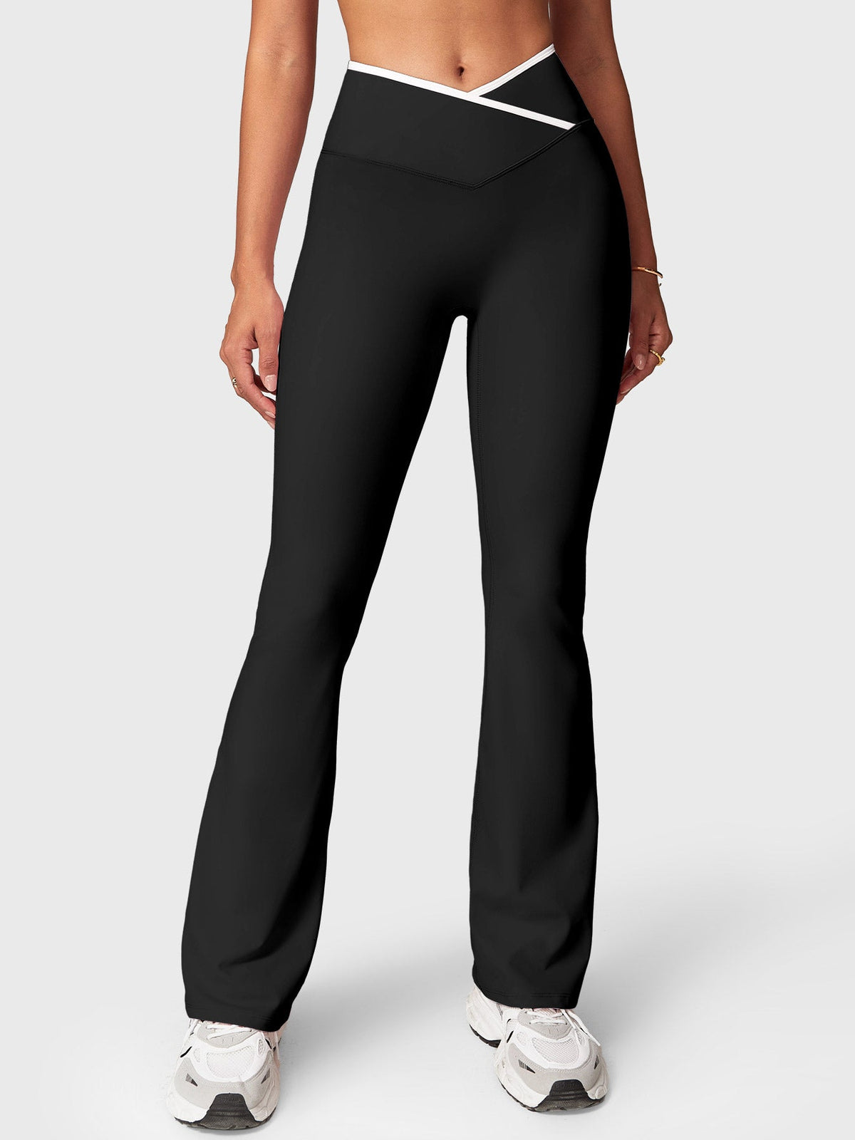 Legging Alberta Contrast Trim évasé - AERLO
