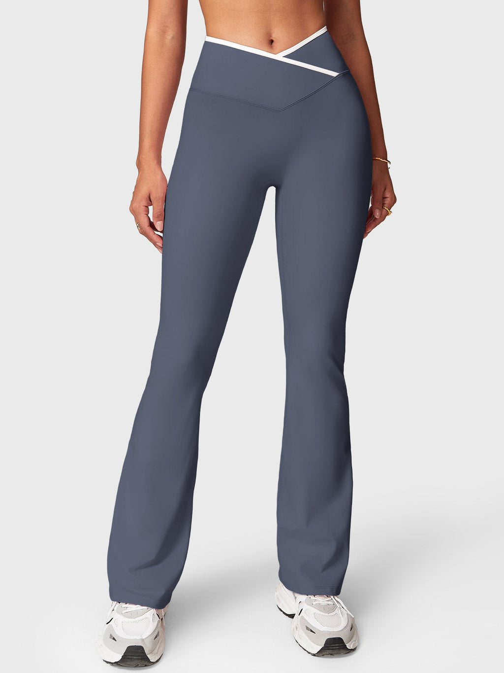 Legging Alberta Contrast Trim évasé - AERLO