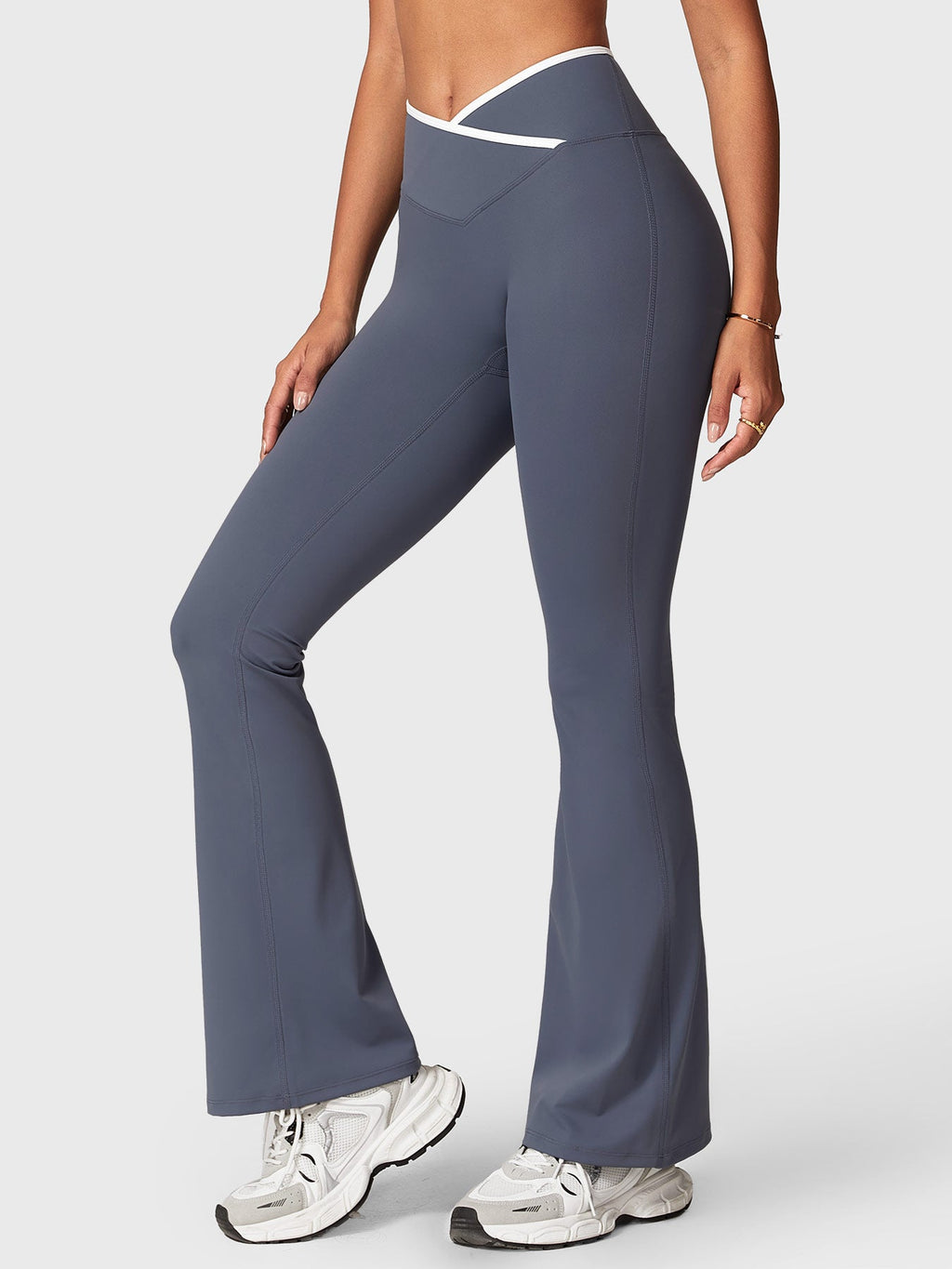 Legging Alberta Contrast Trim évasé - AERLO