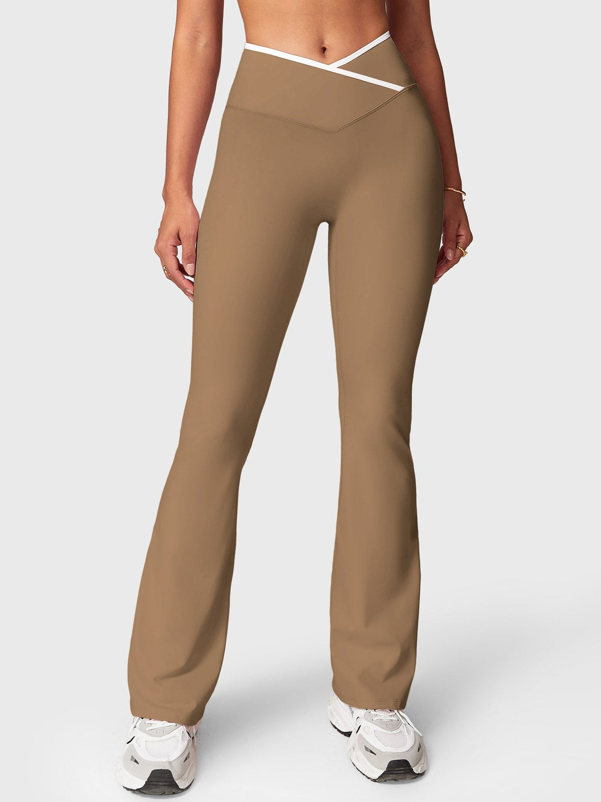 Legging Alberta Contrast Trim évasé - AERLO