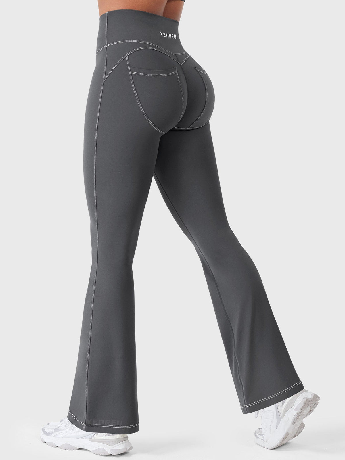 Legging Astridy Faux Denim évasé - AERLO