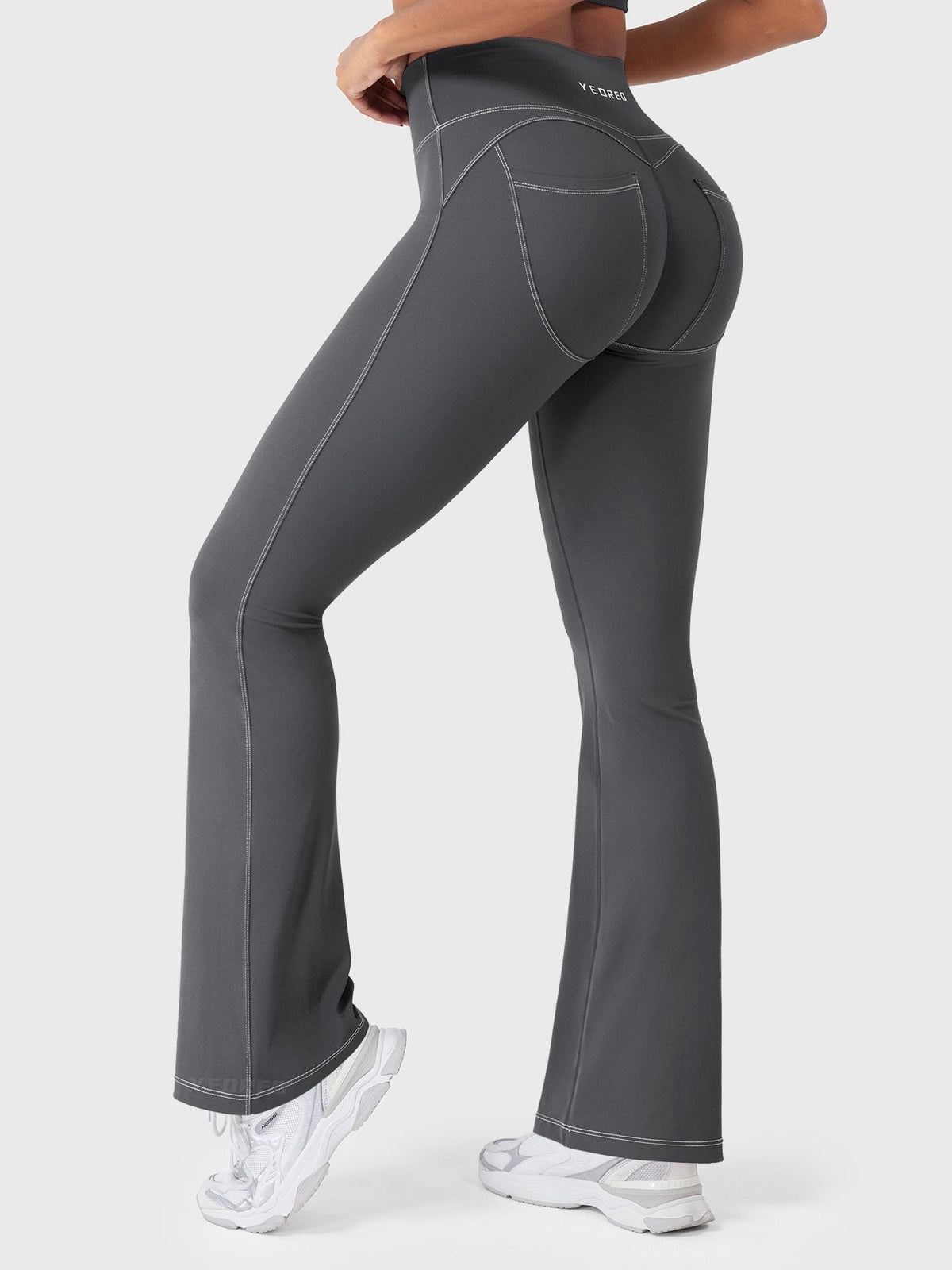Legging Astridy Faux Denim évasé - AERLO