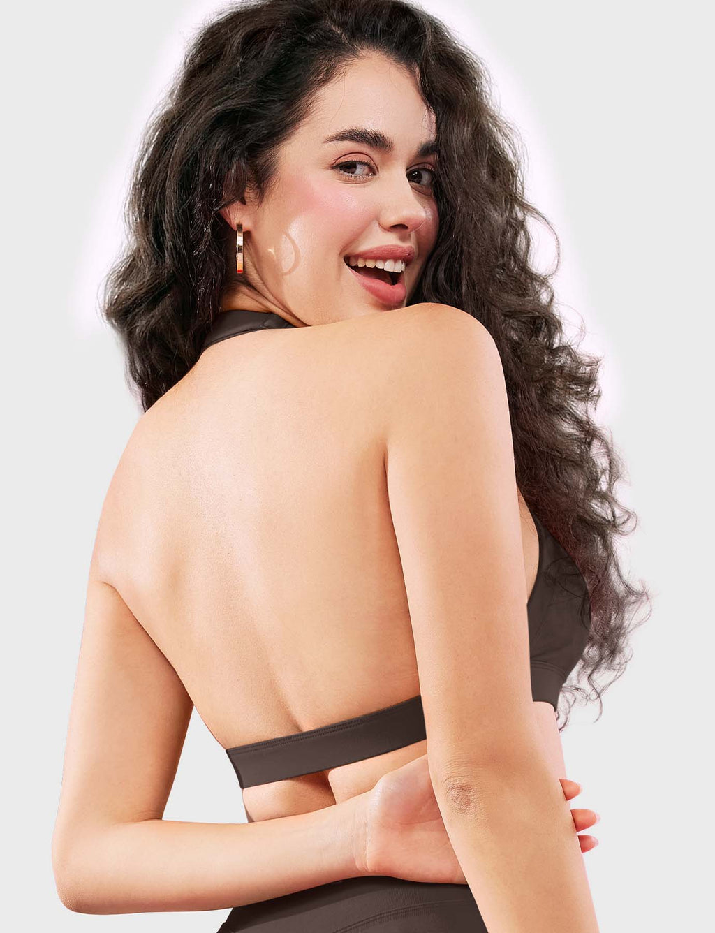 Brassière de sport Roxanie Halter - AERLO