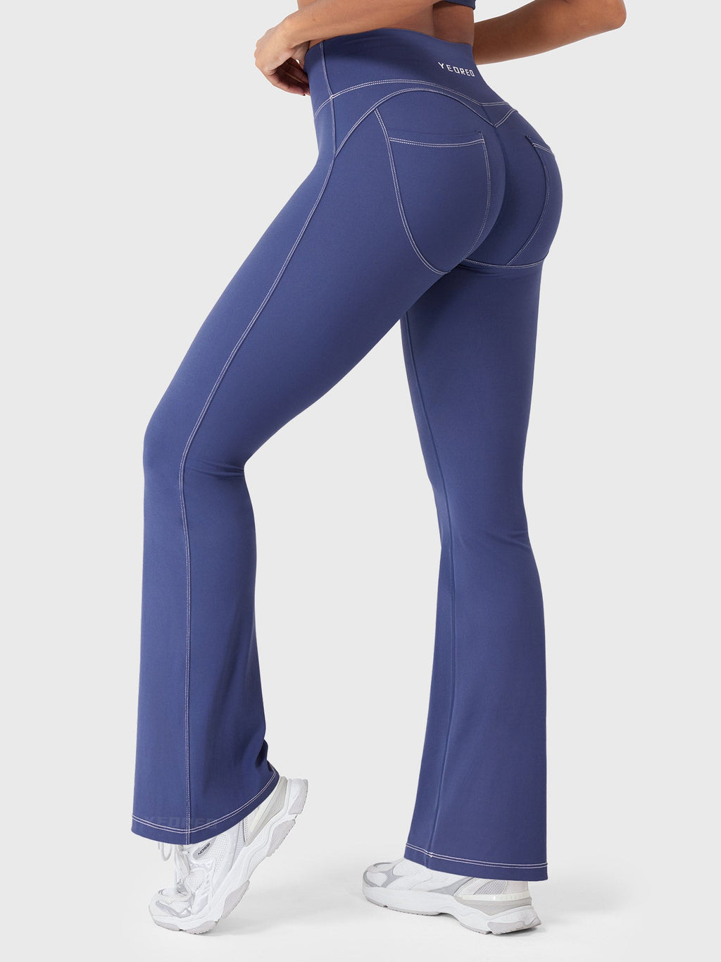 Legging Astridy Faux Denim évasé - AERLO