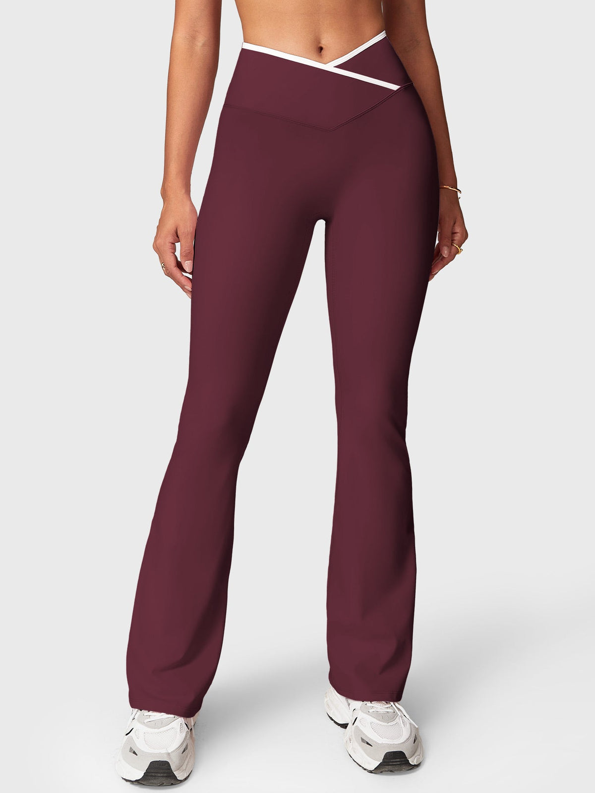 Legging Alberta Contrast Trim évasé - AERLO