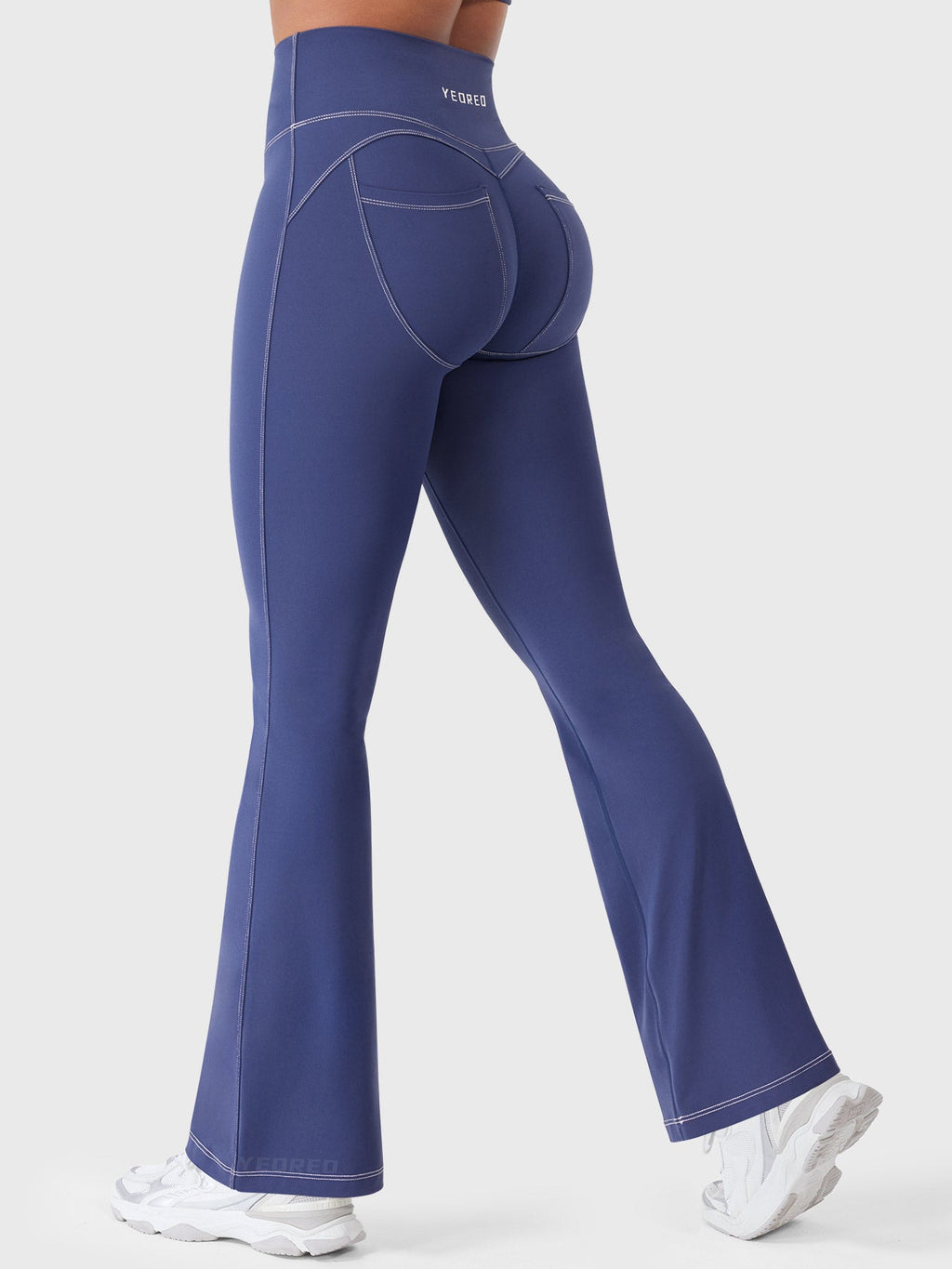 Legging Astridy Faux Denim évasé - AERLO
