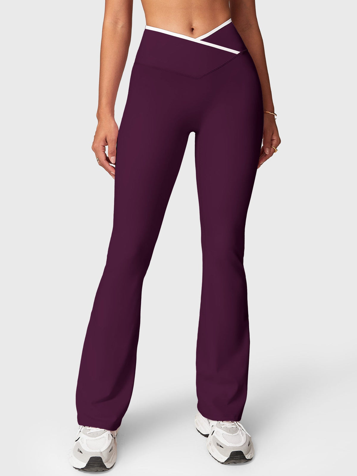 Legging Alberta Contrast Trim évasé - AERLO