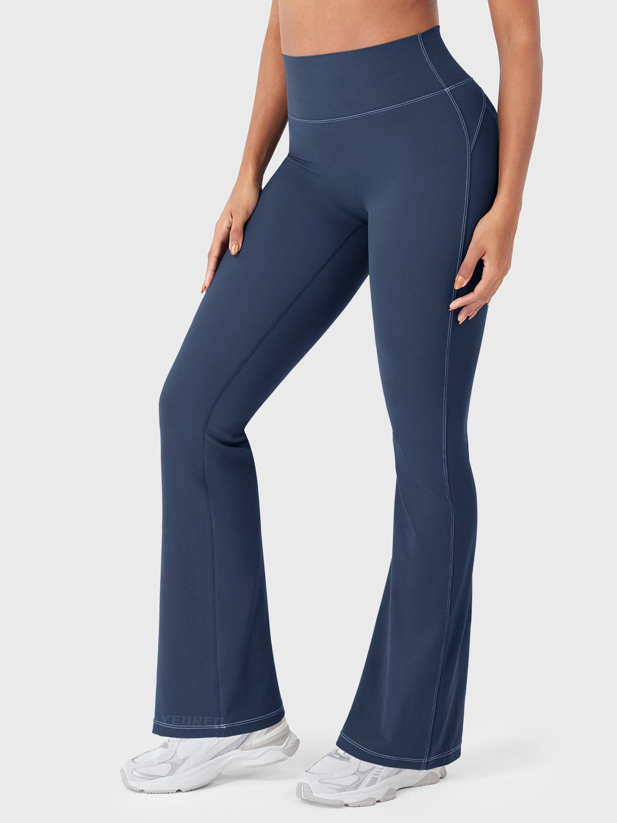 Legging Astridy Faux Denim évasé - AERLO