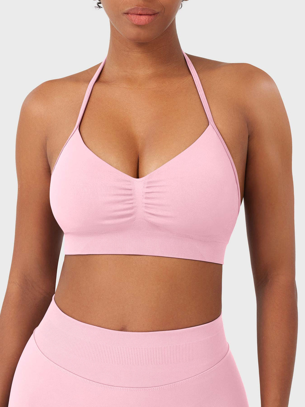 Brassière de sport Vanie SoftHue Halter - AERLO