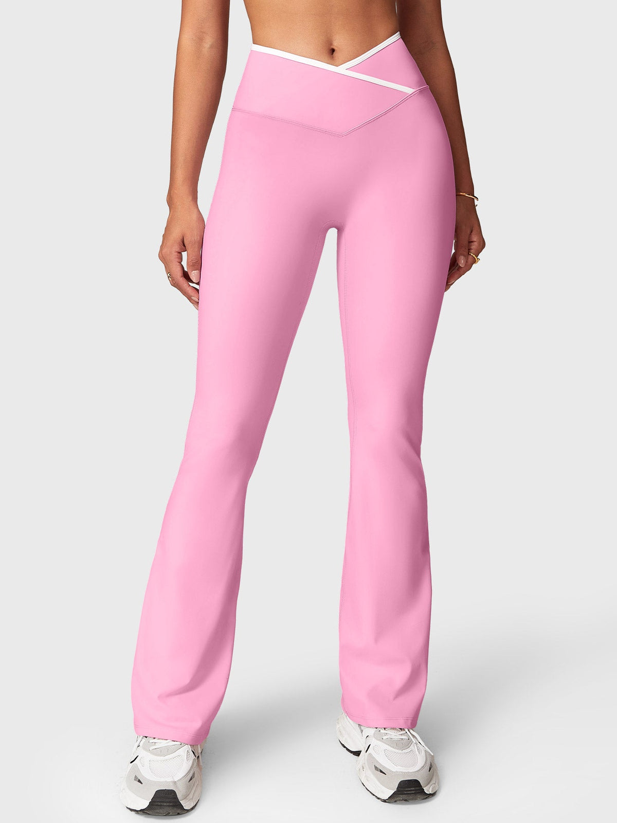 Legging Alberta Contrast Trim évasé - AERLO