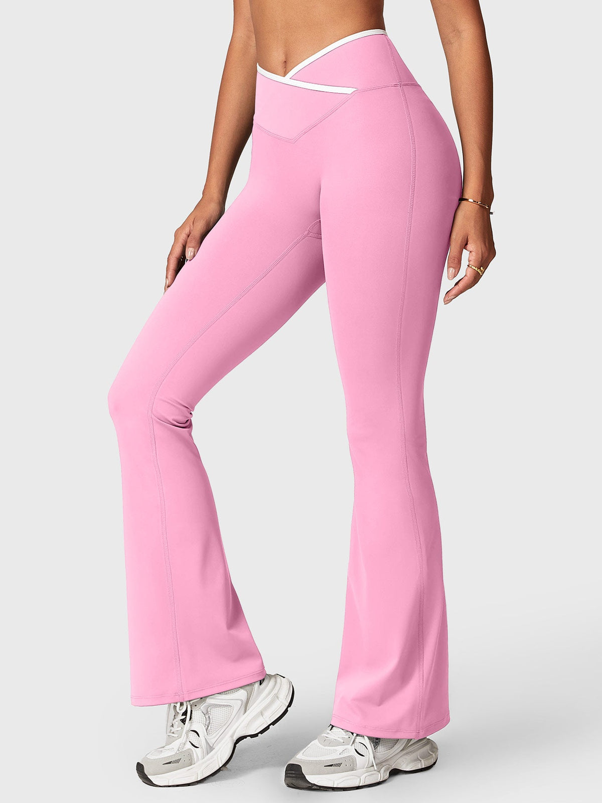 Legging Alberta Contrast Trim évasé - AERLO