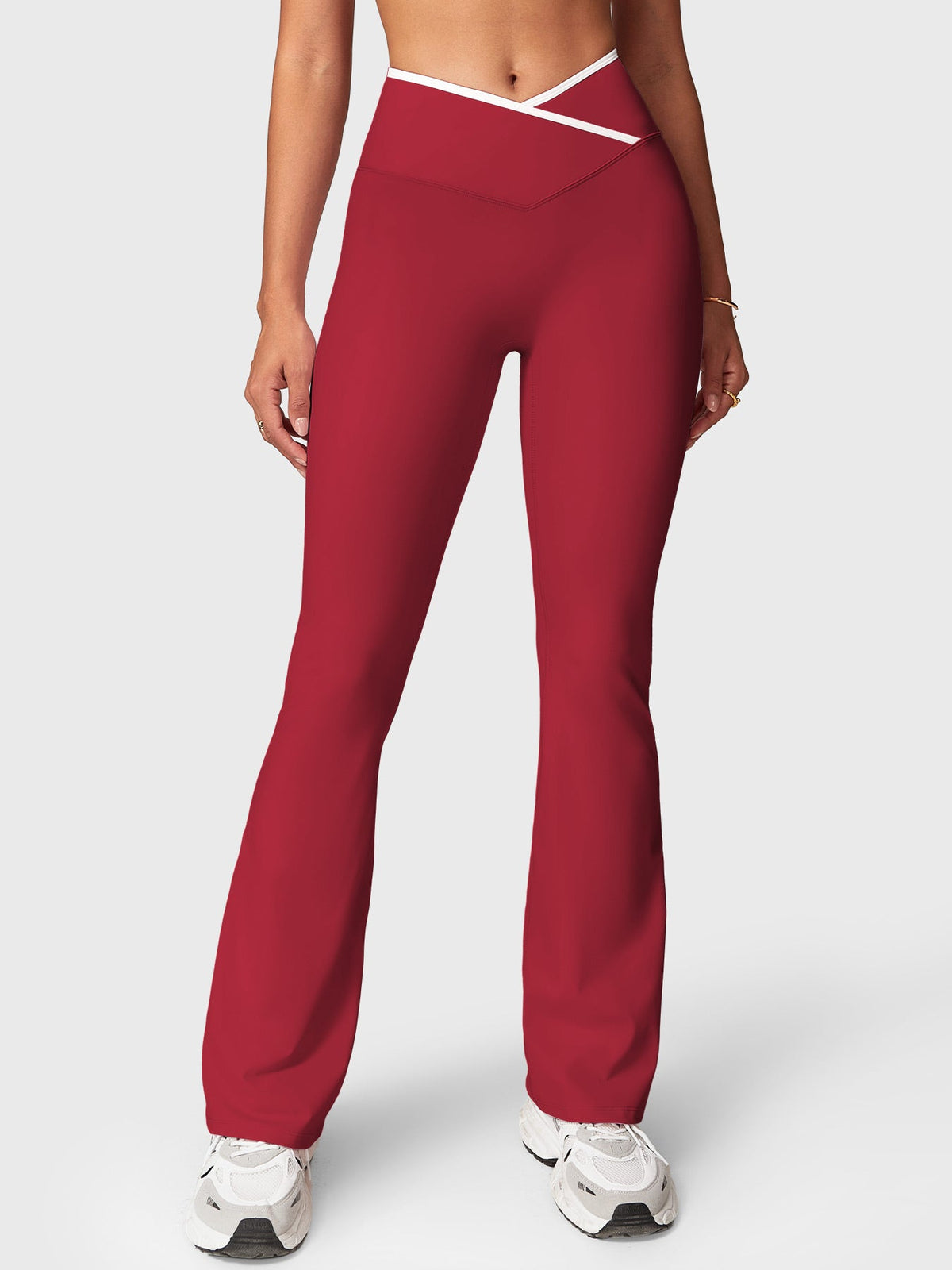 Legging Alberta Contrast Trim évasé - AERLO