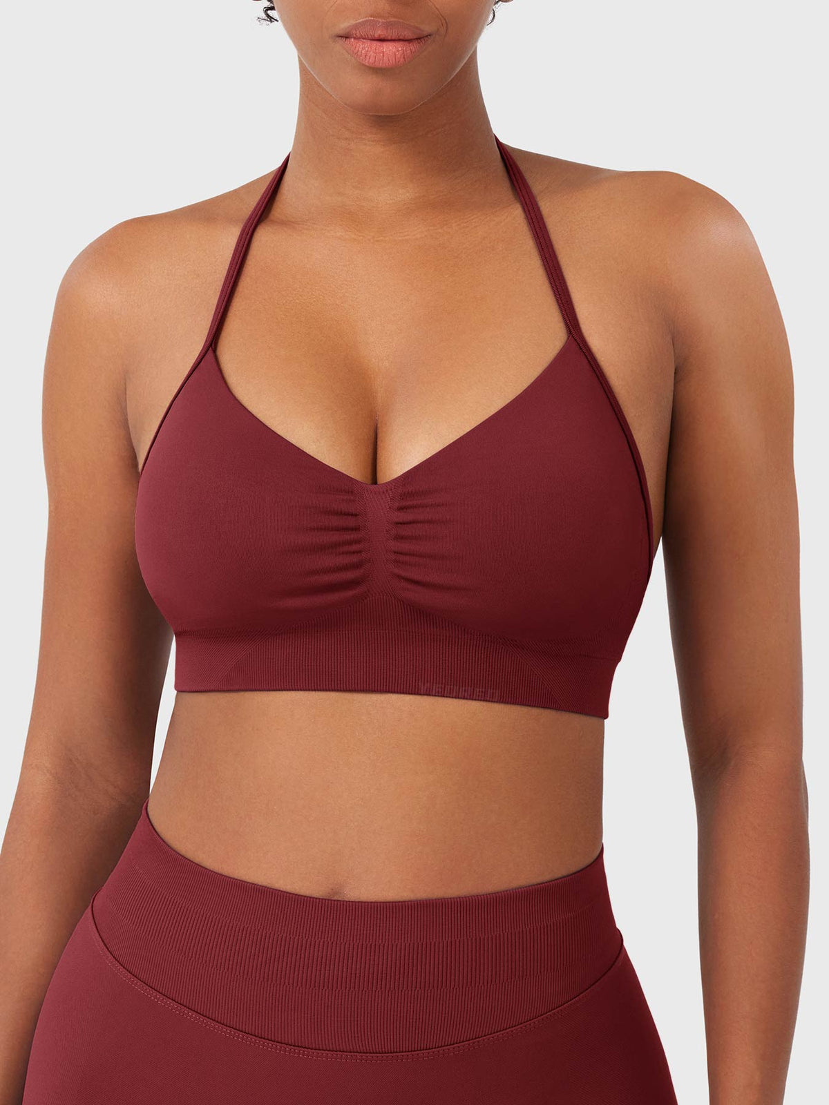 Brassière de sport Vanie SoftHue Halter - AERLO