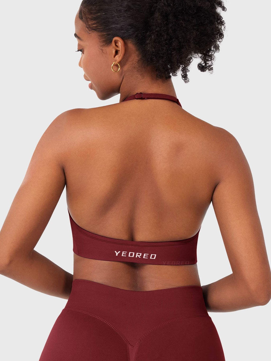 Brassière de sport Vanie SoftHue Halter - AERLO