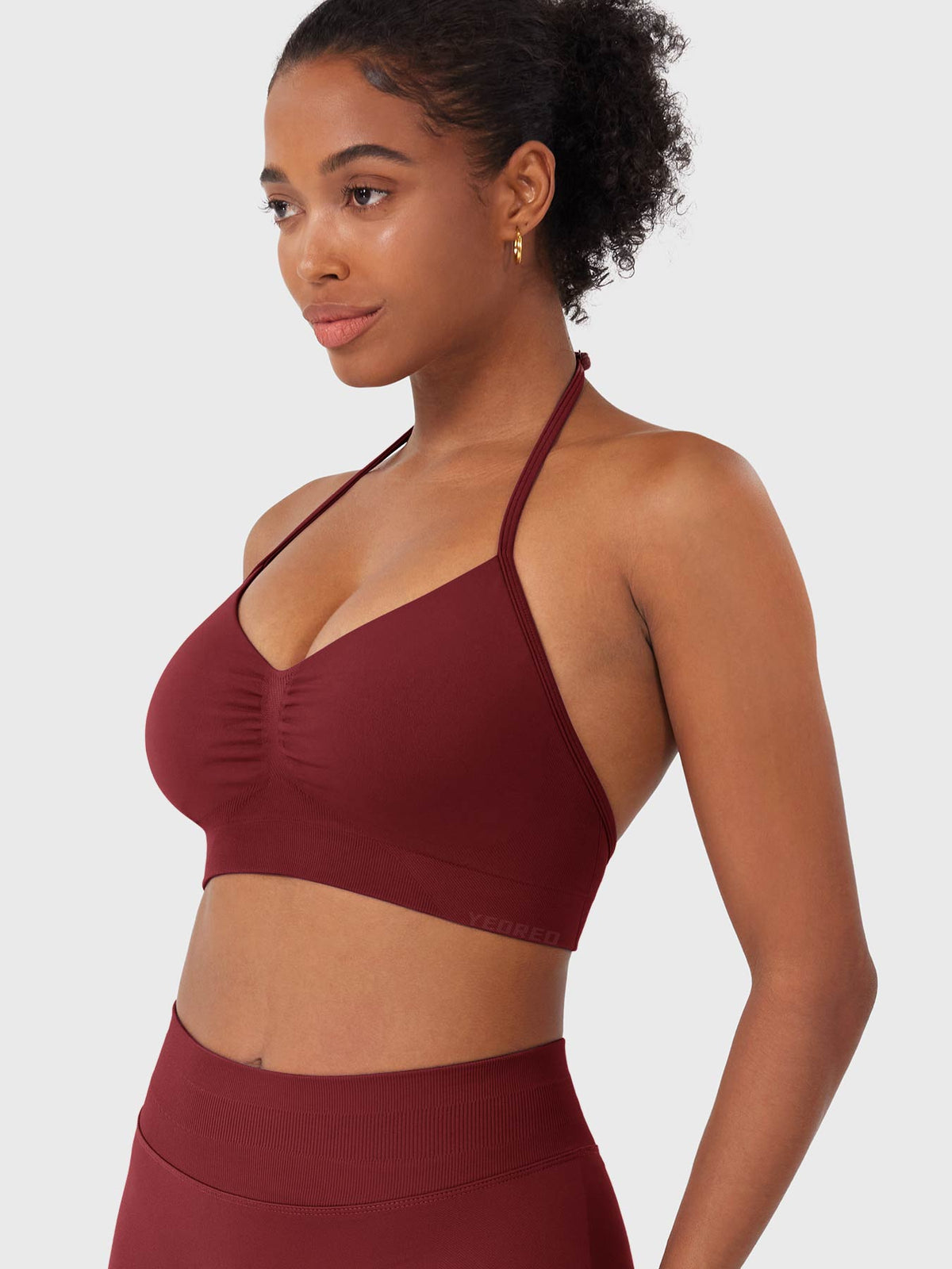 Brassière de sport Vanie SoftHue Halter - AERLO