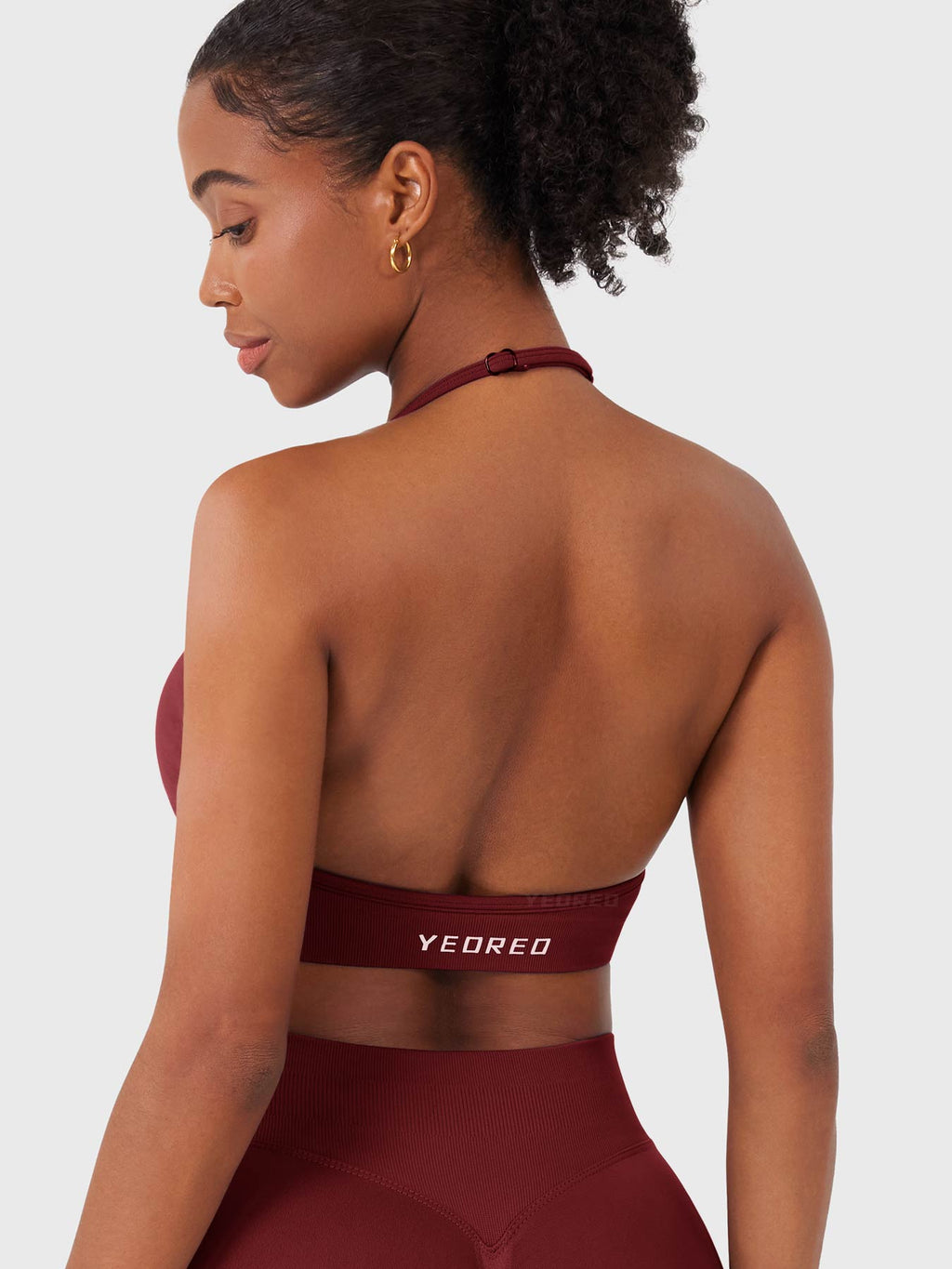 Brassière de sport Vanie SoftHue Halter - AERLO
