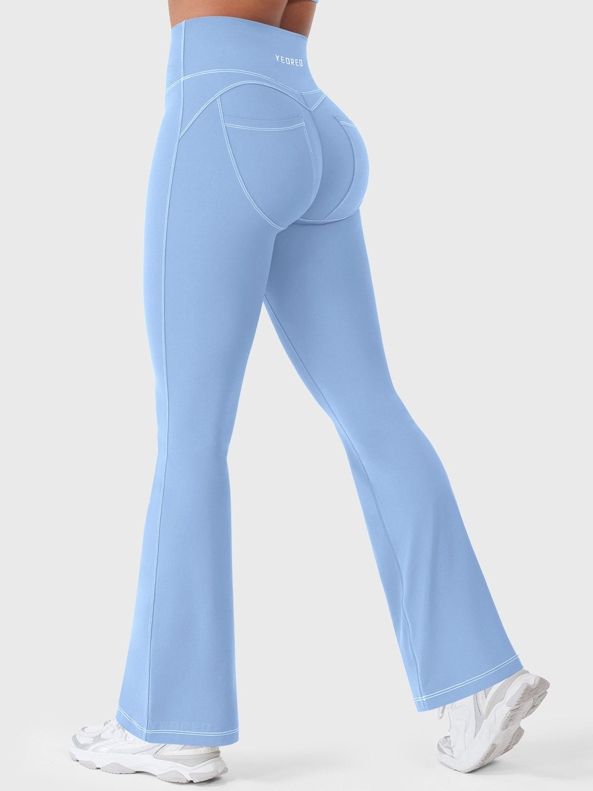 Legging Astridy Faux Denim évasé - AERLO