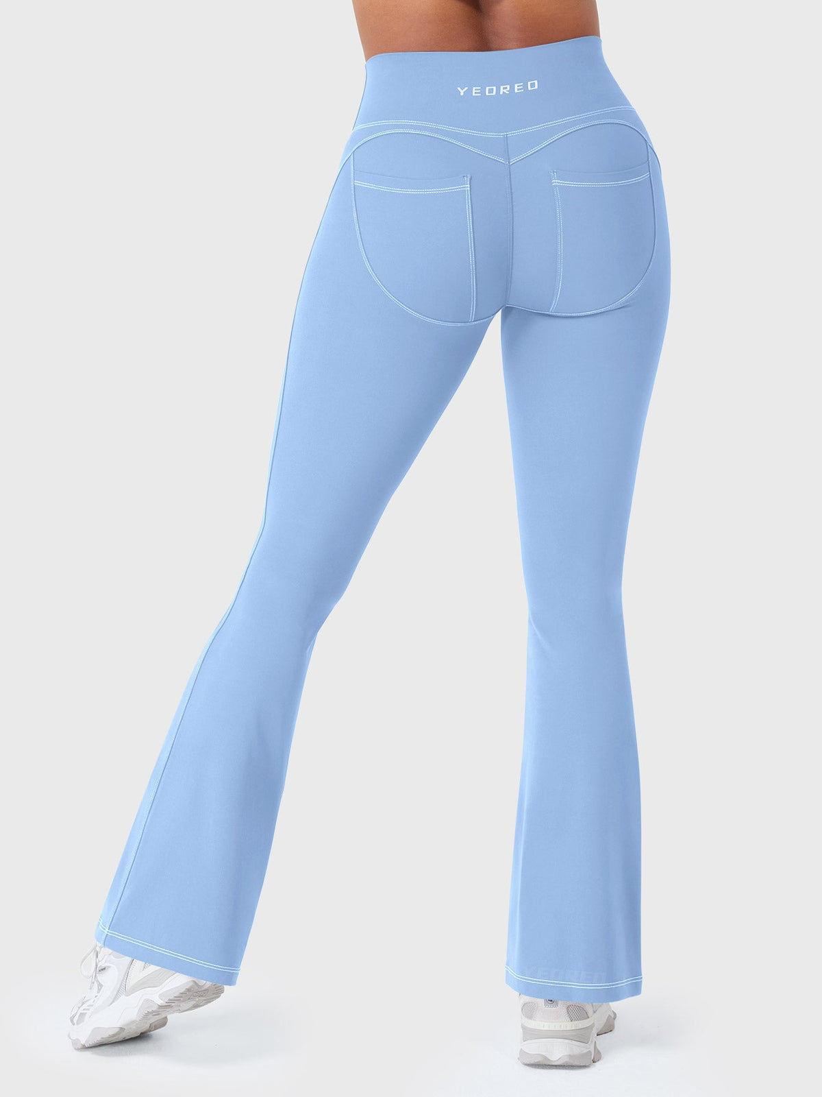 Legging Astridy Faux Denim évasé - AERLO