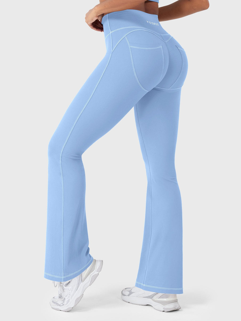 Legging Astridy Faux Denim évasé - AERLO
