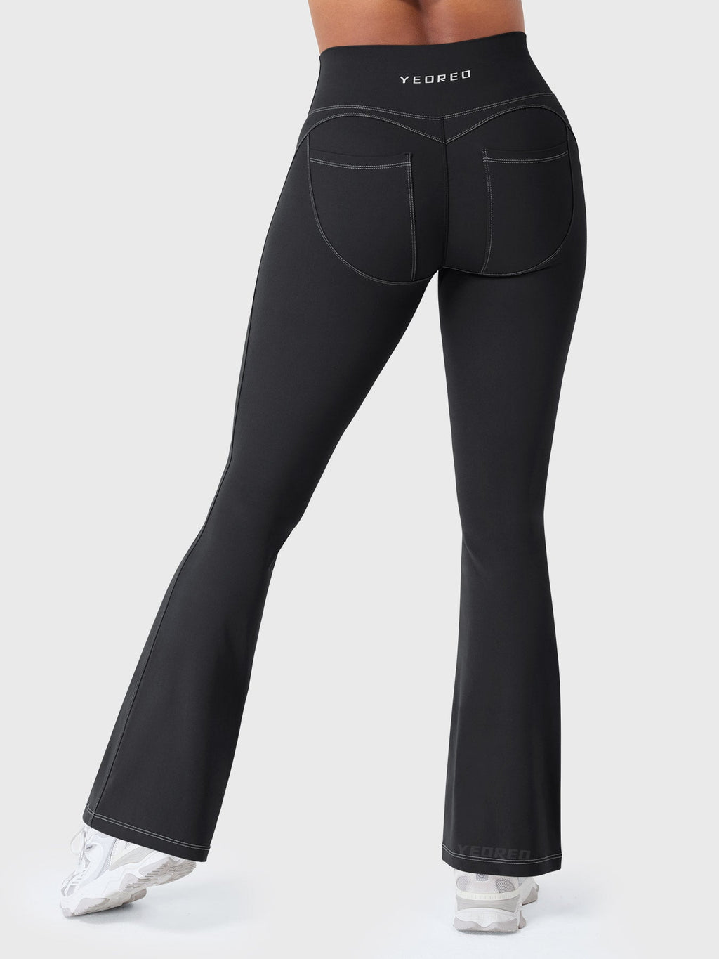 Legging Astridy Faux Denim évasé - AERLO
