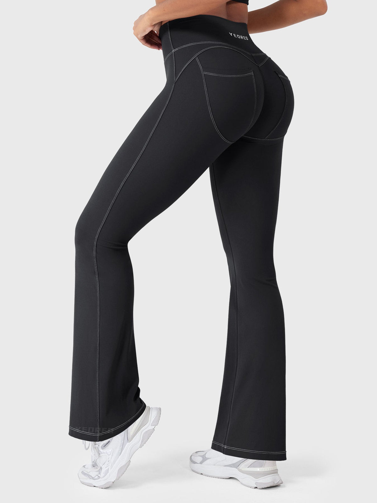 Legging Astridy Faux Denim évasé - AERLO