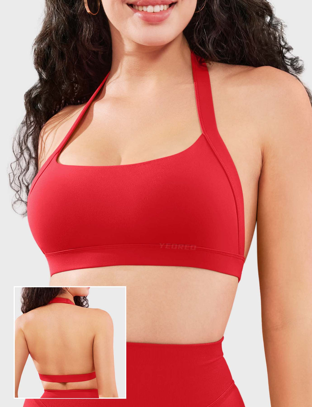 Brassière de sport Roxanie Halter - AERLO