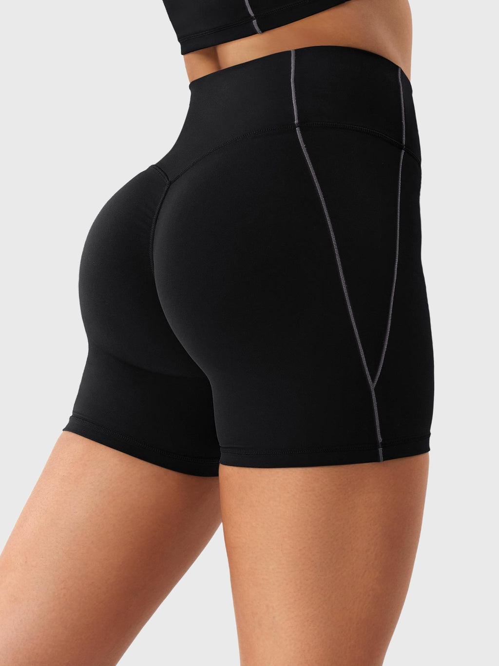 Short Clementine Half Zip Crop Top - AERLO