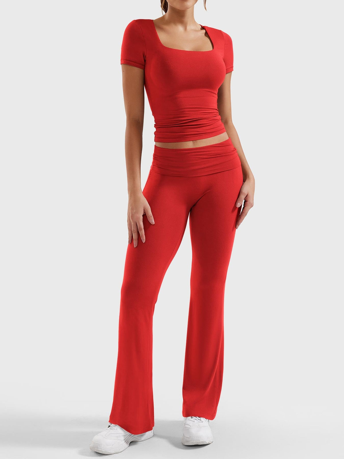 Erna Flare Legging Lounge Sets - AERLO