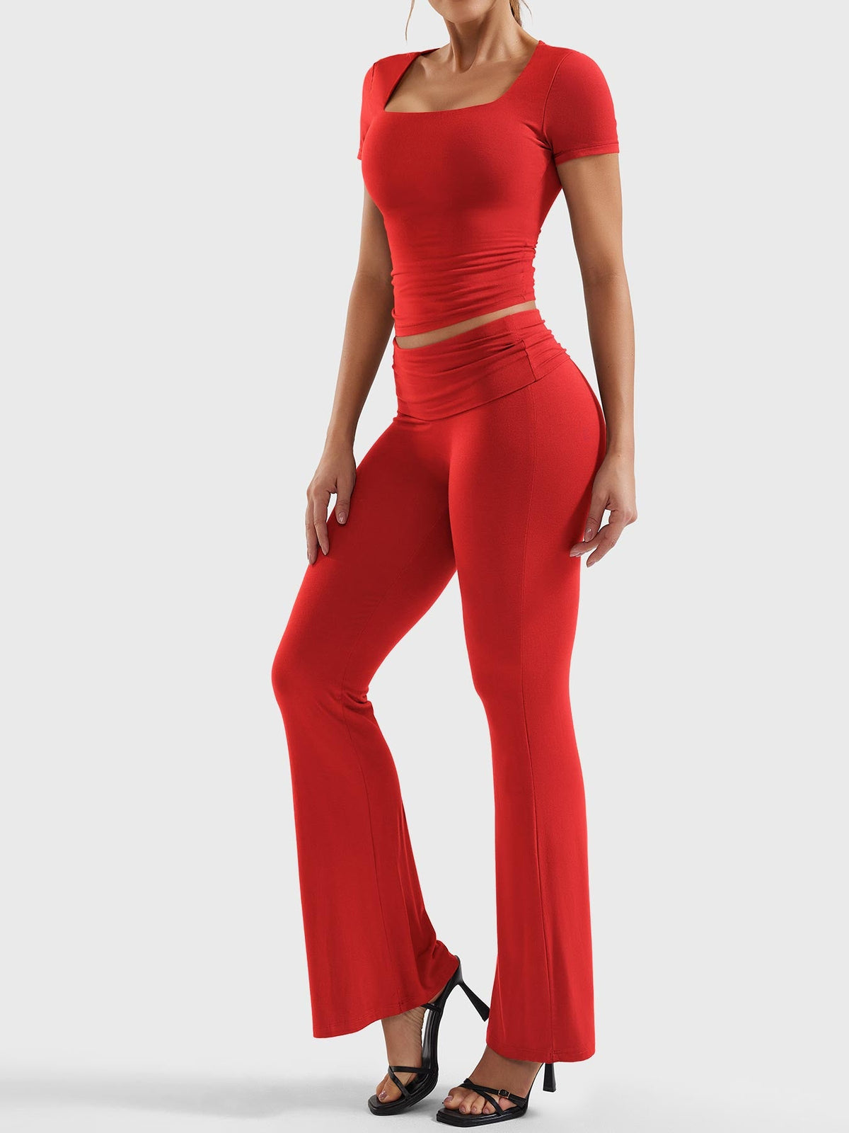 Erna Flare Legging Lounge Sets - AERLO